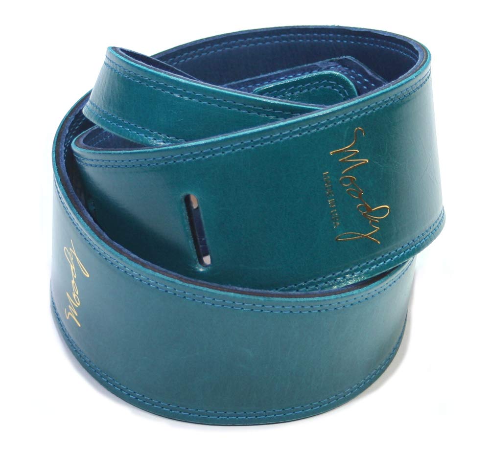 Amazon.co.jp: [Moody Leather] Leather Backed Guitar Strap